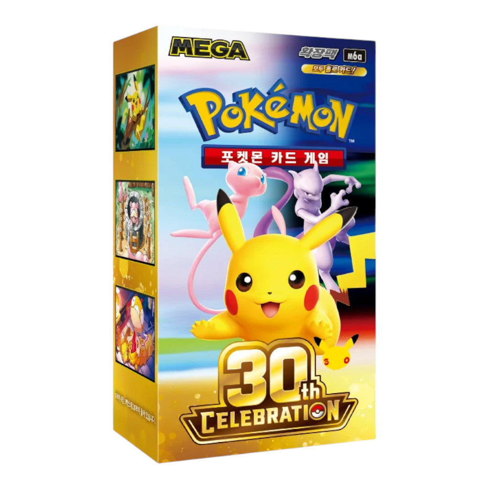 CAJA POKEMON 30TH CELEBRATION M6A - COREANO