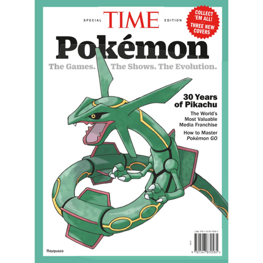 TIME x Pokemon - Rayquaza (Tapa blanda)