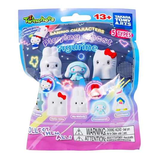 SANRIO CHARACTERS HELLO KITTY FRIENDS PLAYING GHOST - BLIND BOX MINI TWINCHEES