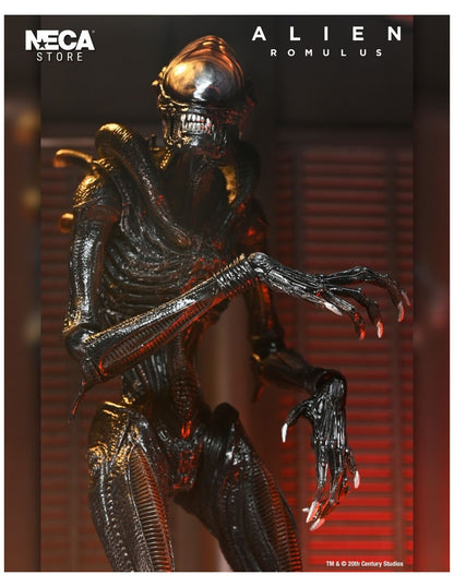 NECA ALIEN ULTIMATE SCORCHED XENOMORPH ROMULUS ACTION FIGURE