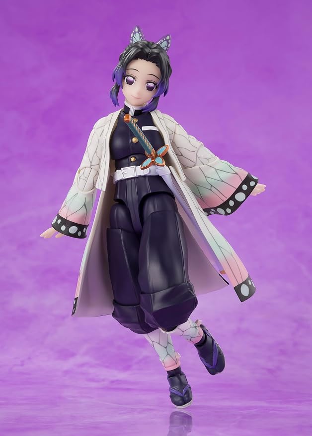 FIGURA SHINOBU KOCHO DEMON SLAYER - KIMETSU NO YAIBA - S.H. FIGUARTS BANDAI TAMASHII NATIONS