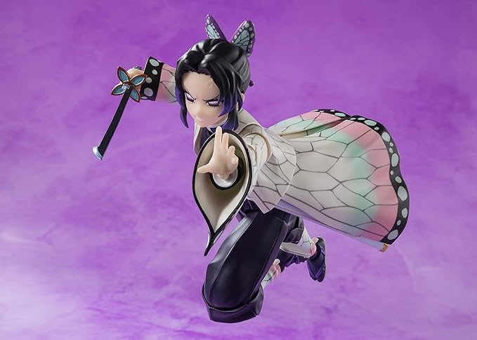 FIGURA SHINOBU KOCHO DEMON SLAYER - KIMETSU NO YAIBA - S.H. FIGUARTS BANDAI TAMASHII NATIONS