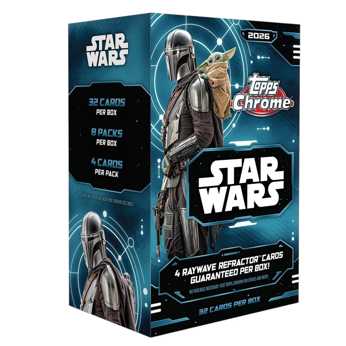 STAR WARS VALUE BOX 2026 TOPP CHROME