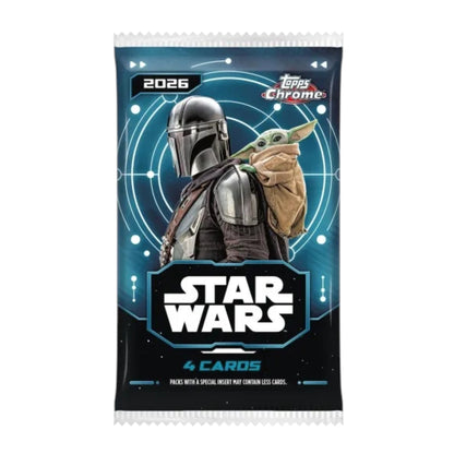 STAR WARS VALUE BOX 2026 TOPP CHROME
