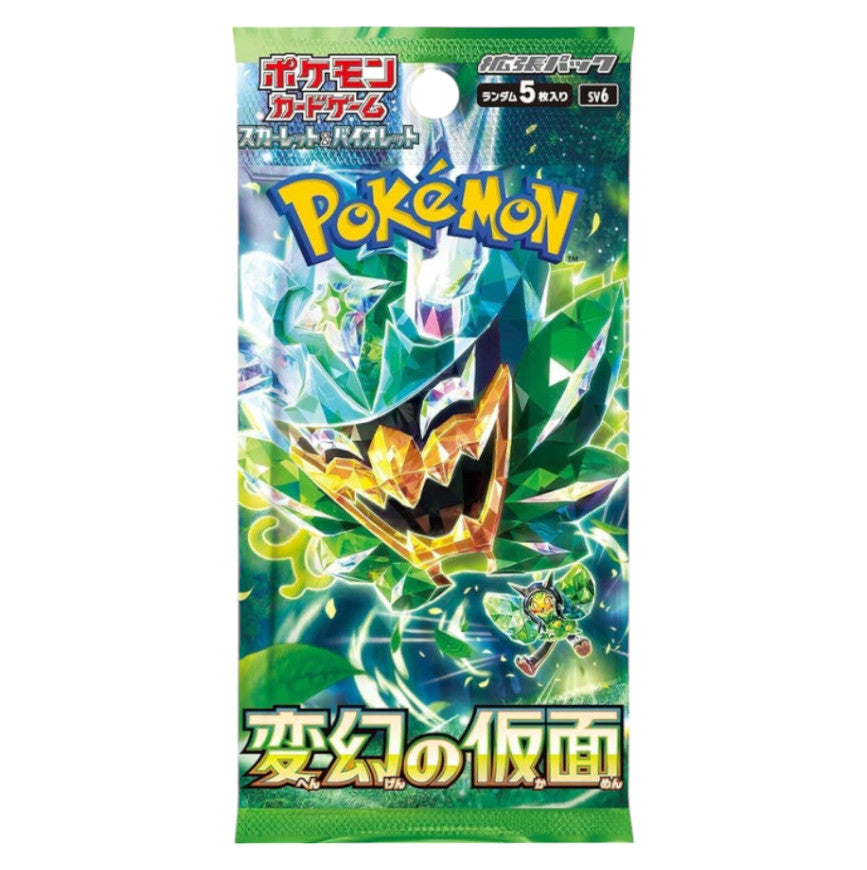 BOOSTER POKEMON SV6 MASK OF CHANGE - SOBRE JAPONÉS