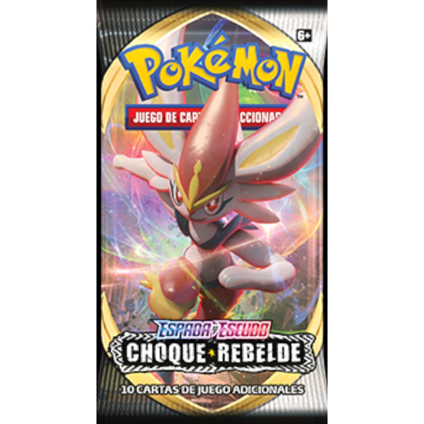 SOBRE POKEMON CHOQUE REBELDE - ESPADA Y ESCUDO (ESPAÑOL)