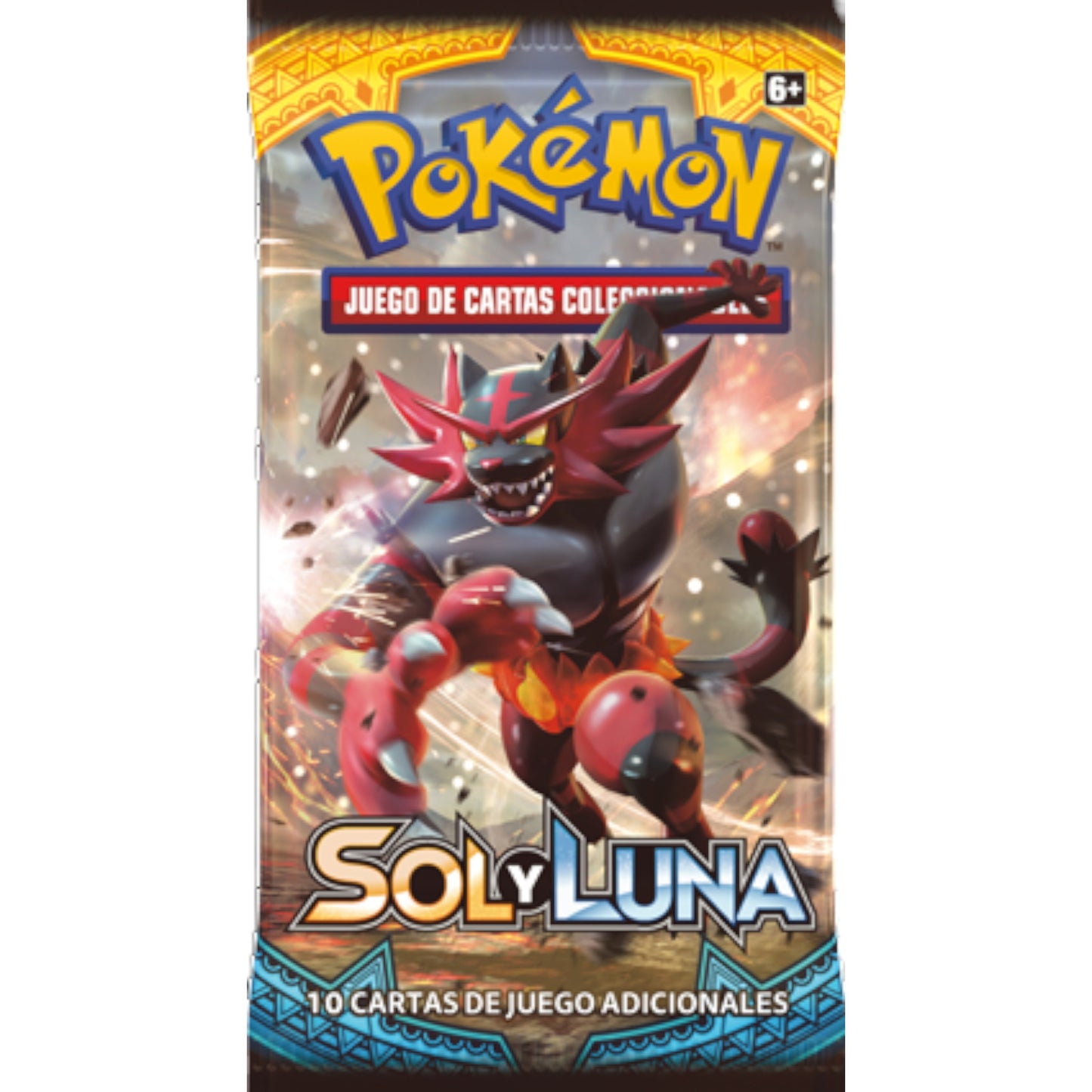 BOOSTER POKEMON SOL Y LUNA - SOBRE EN ESPAÑOL