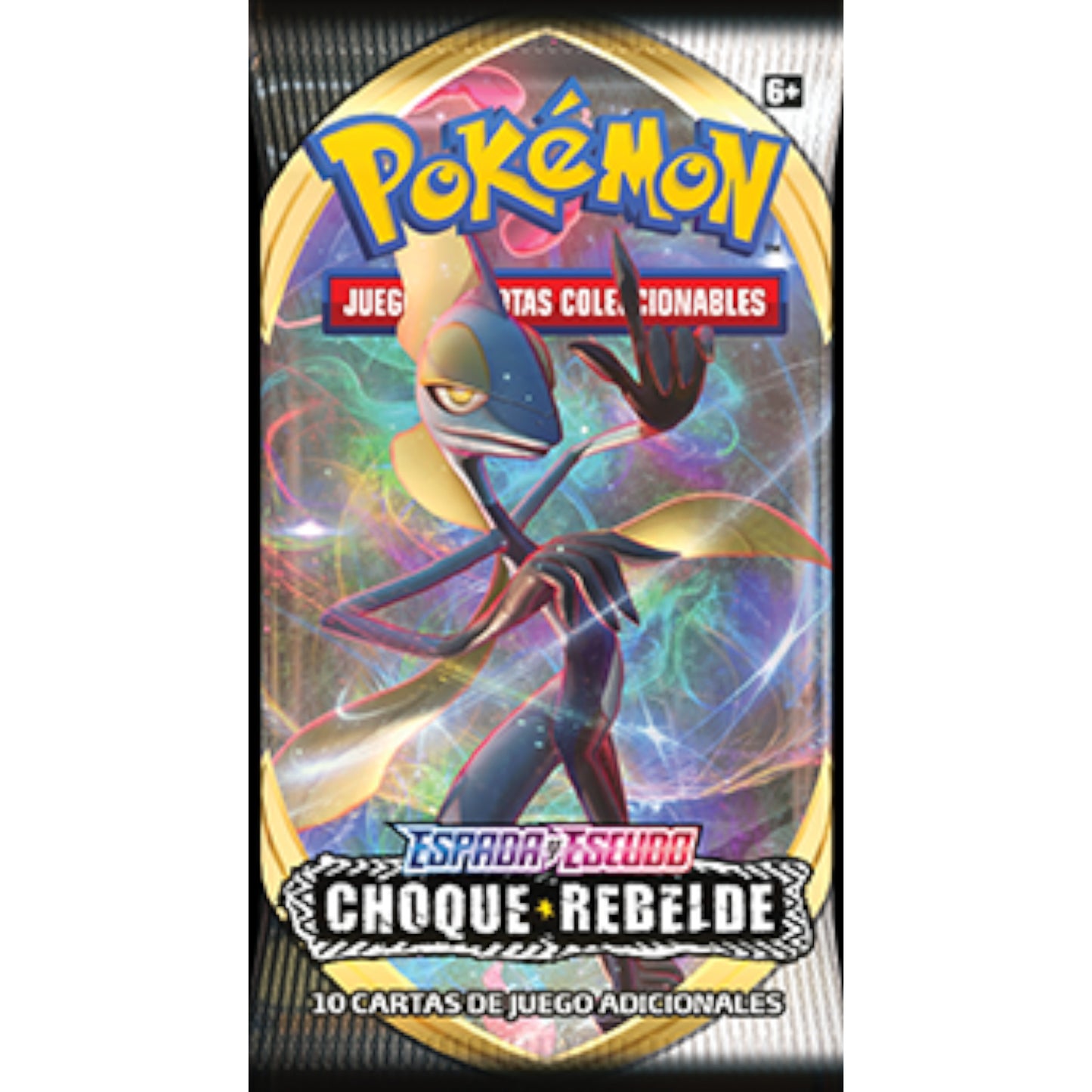 SOBRE POKEMON CHOQUE REBELDE - ESPADA Y ESCUDO (ESPAÑOL)