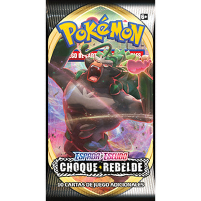 SOBRE POKEMON CHOQUE REBELDE - ESPADA Y ESCUDO (ESPAÑOL)