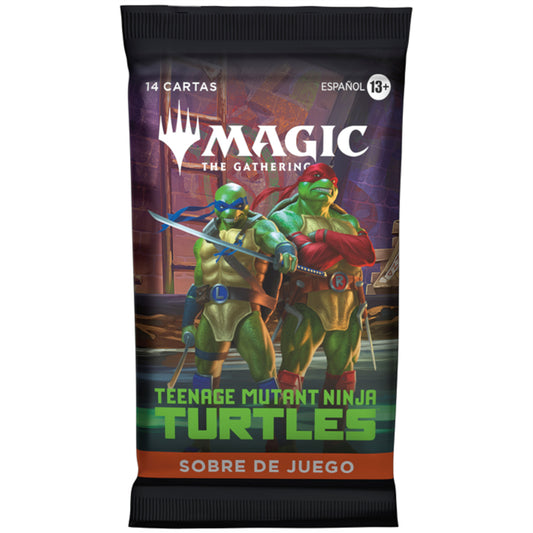 BOOSTER TEENAGE MUTANT NINJA TURTLES TMNT MAGIC THE GATHERING - SOBRE EN ESPAÑOL