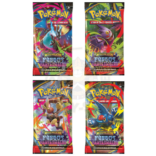 SOBRE POKEMON FUEGOS FANTASMALES - PHANTASMAL FLAMES (ESPAÑOL)