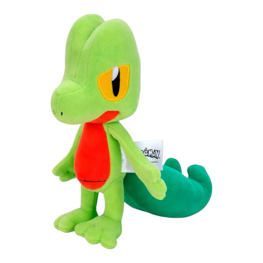 PELUCHE TREECKO POKEMON OFICIAL JAZWARES 20 CM