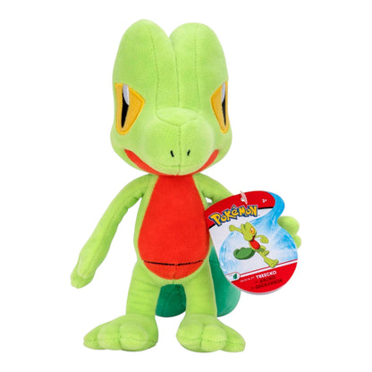 PELUCHE TREECKO POKEMON OFICIAL JAZWARES 20 CM