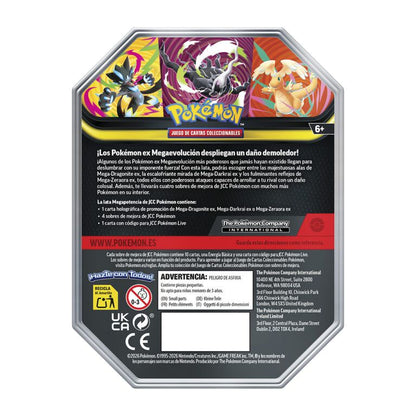 LATA MEGA FORCES TIN POKEMON TCG (ESPAÑOL)