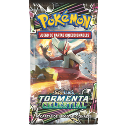BOOSTER POKEMON TORMENTA CELESTIAL - SOBRE EN ESPAÑOL