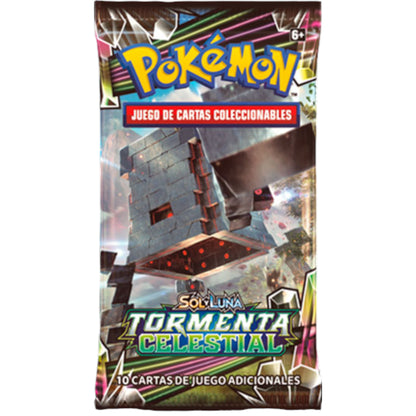 BOOSTER POKEMON TORMENTA CELESTIAL - SOBRE EN ESPAÑOL