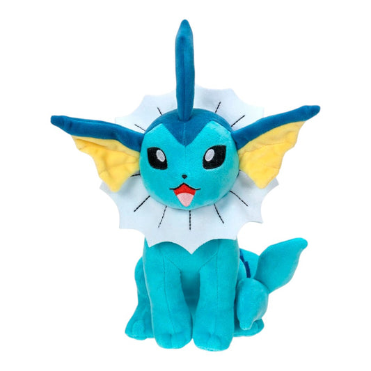 PELUCHE VAPOREON POKEMON OFICIAL JAZWARES 20 CM