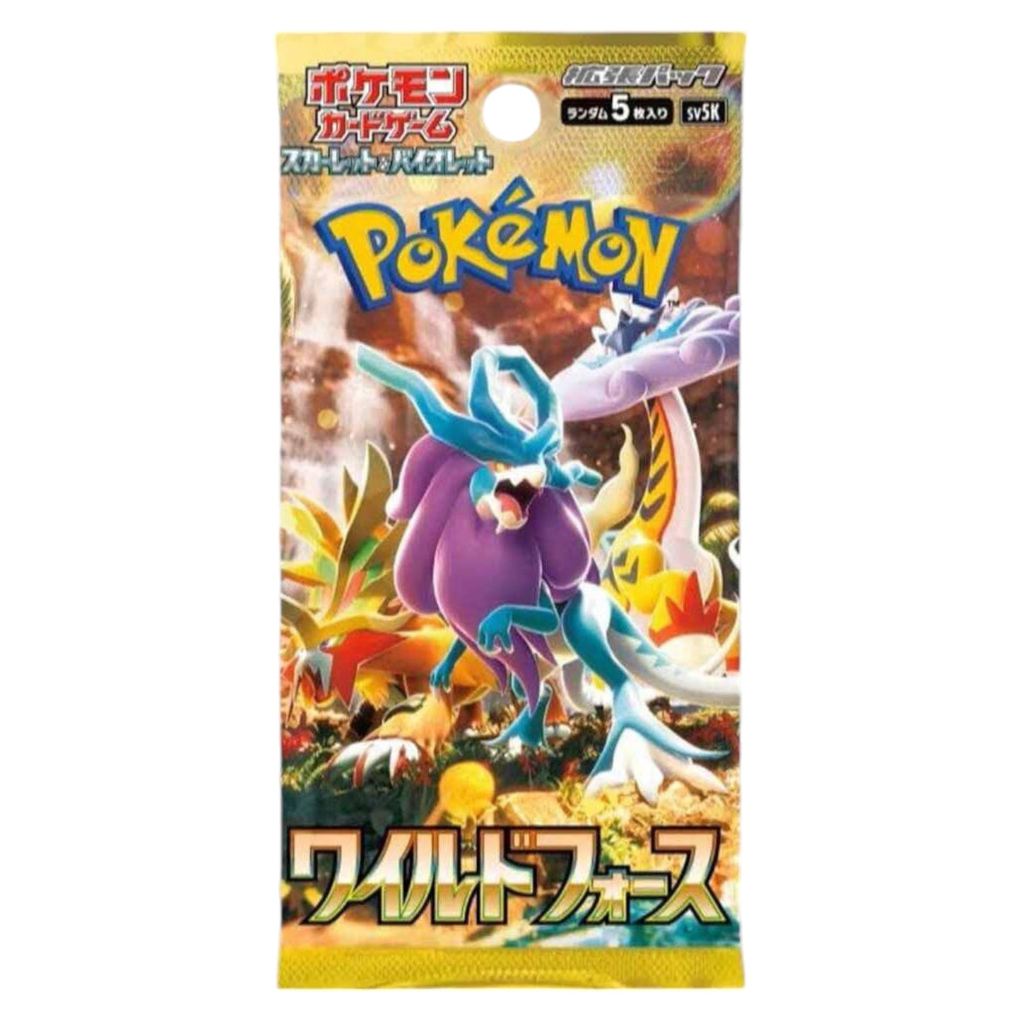 CAJA POKEMON SV5K WILD FORCE (JAPONÉS)