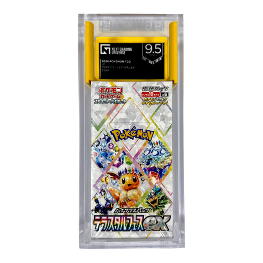 CAJA GRADEADA POKEMON SV8A TERASTAL FESTIVAL EX (JAPONÉS) NG 9.5