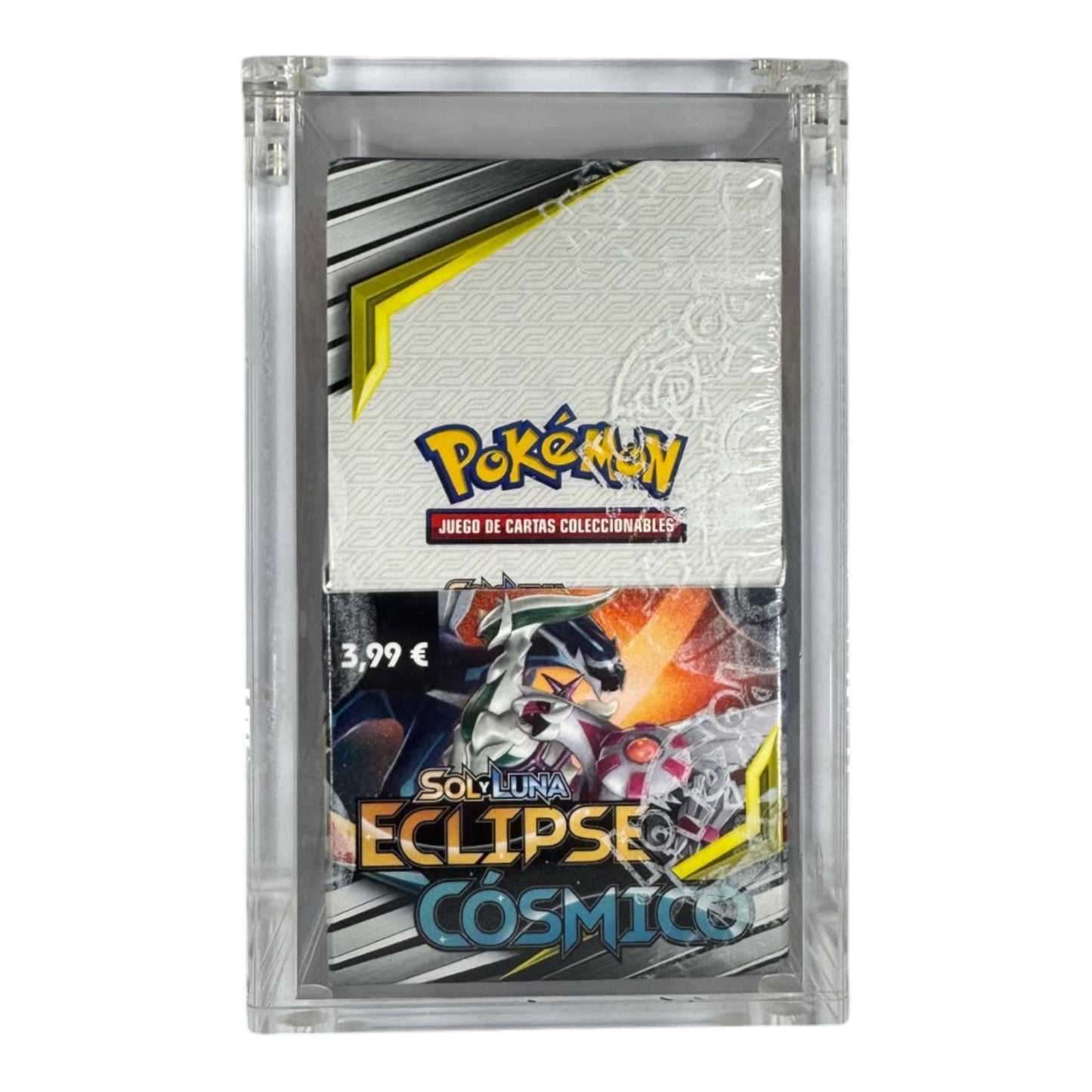 PROTECTOR MAGNÉTICO METACRILATO POKEMON PARA CAJA DE 18 SOBRES