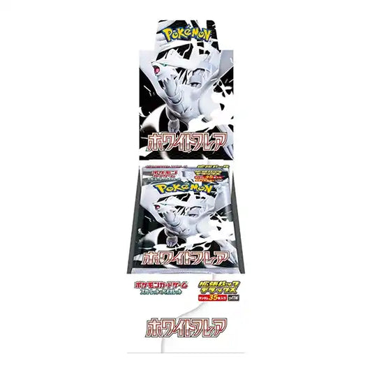Pokémon White Flare Booster Box Japonés SV11W | Reshiram Caja Deluxe