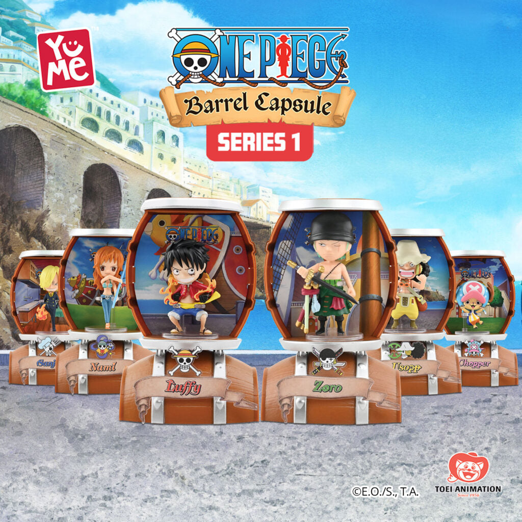 BLIND BOX FIGURA ONE PIECE BARREL CAPSULE SERIE 1 - YUME