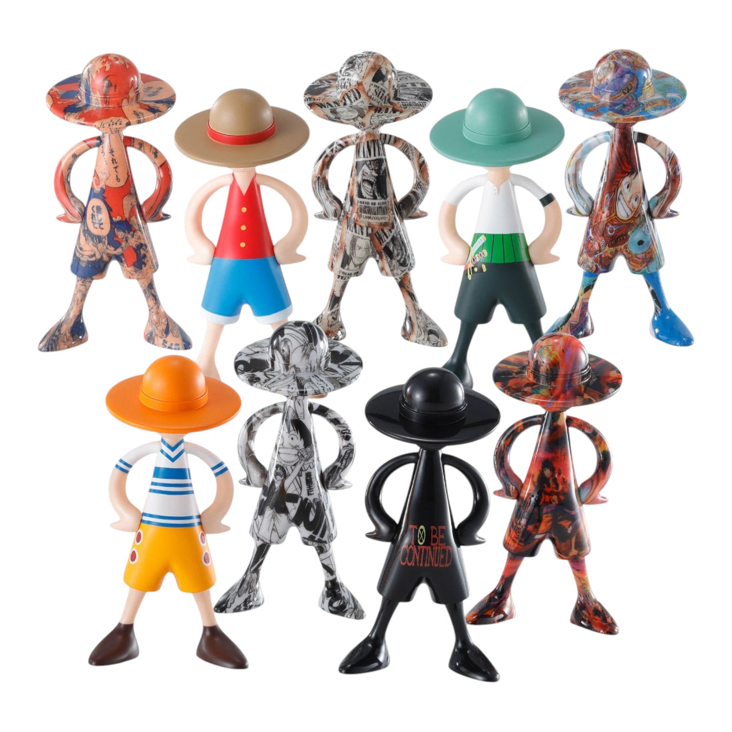 BLIND BOX ONE PIECE LUFFY´S ARCHIVE ADVENTURE BANDAI TAMASHII NATIONS (9CM)