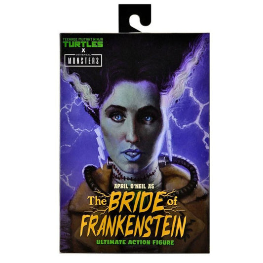 NECA - TEENAGE MUTANT NINJA TURTLES "APRIL O'NEIL AS THE BRIDE OF FRANKENSTEIN" UNIVERSAL MONSTERS