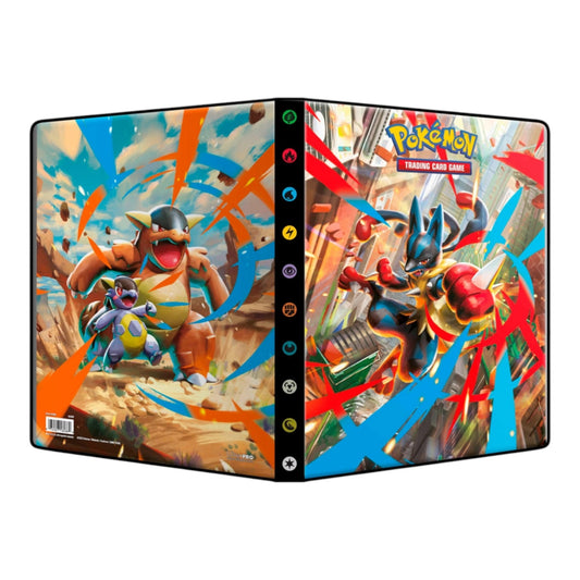 ULTRA PRO - ÁLBUM COLLECTORS 9 BOLSILLOS POKEMON MEGA LUCARIO SV11