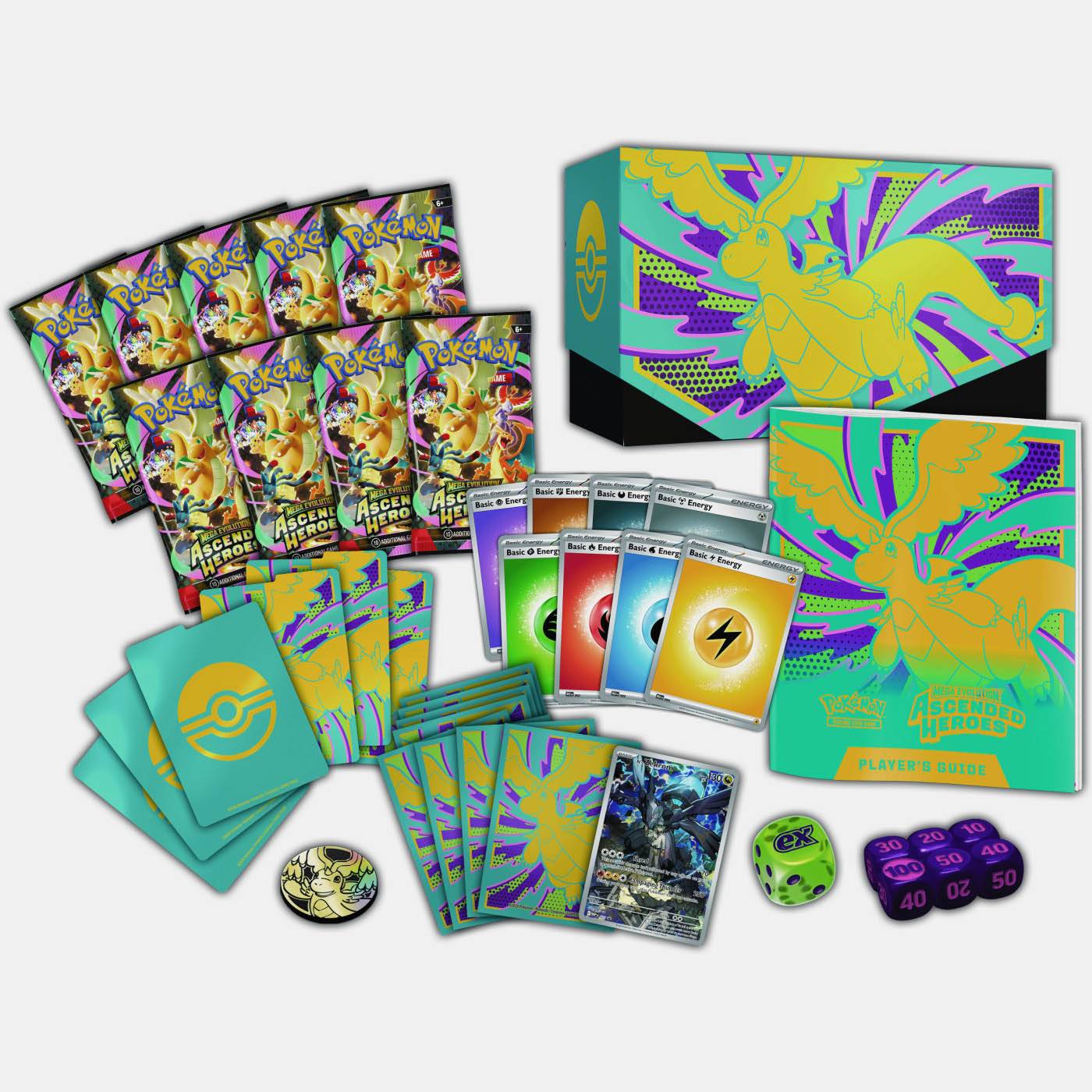 ETB POKEMON HÉROES ASCENDENTES ELITE TRAINER BOX (ESPAÑOL)