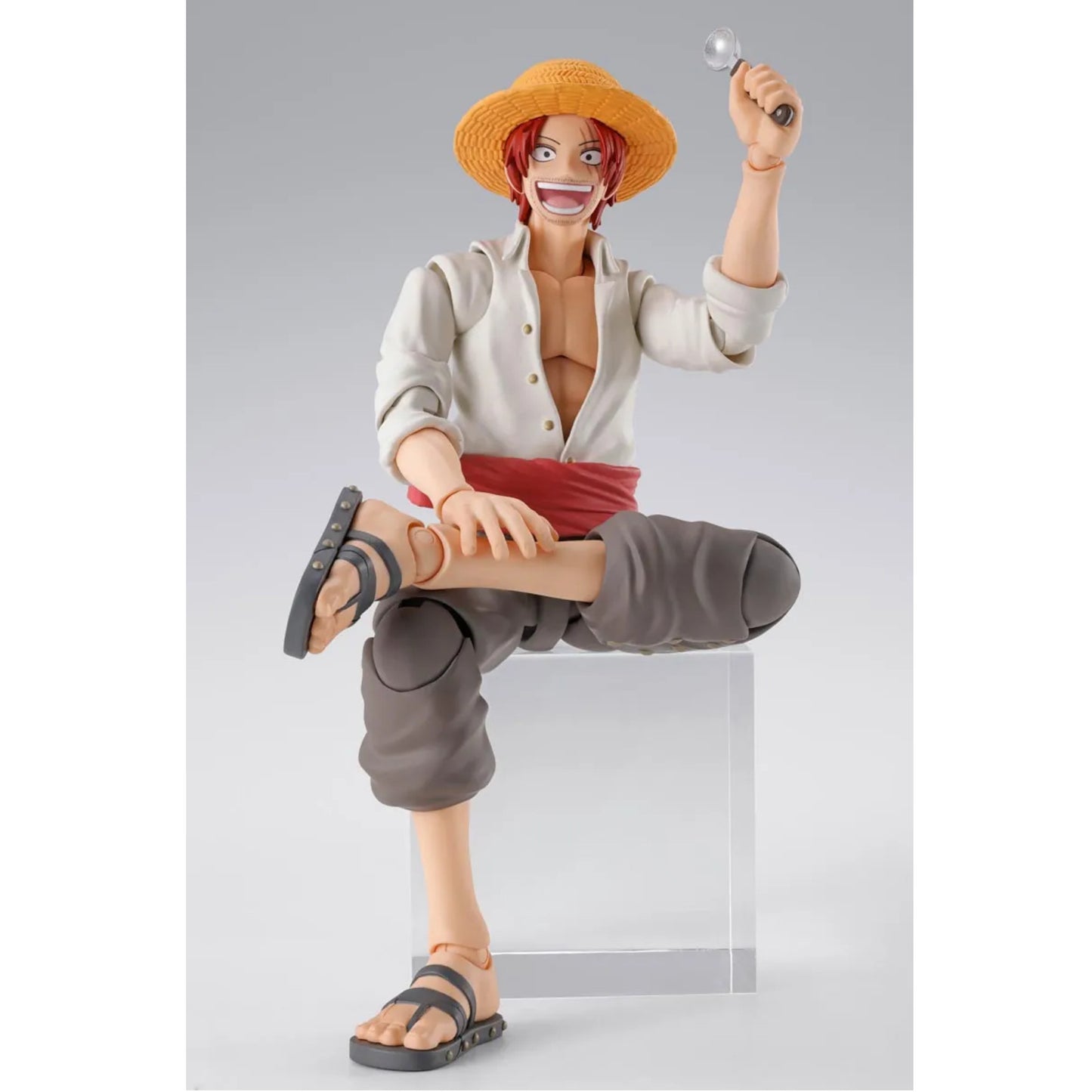 FIGURA ONE PIECE SHANKS & MONKEY D. LUFFY CHILDHOOD S.H. FIGUARTS BANDAI SPIRITS TAMASHII NATIONS