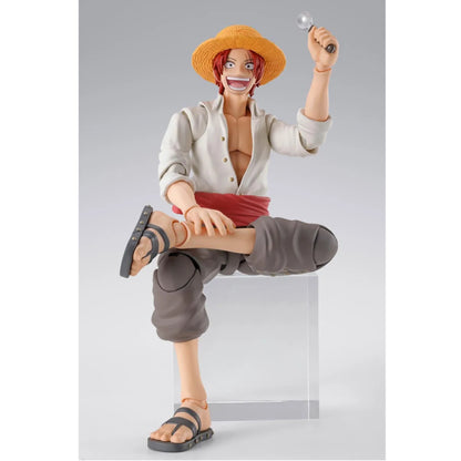 FIGURA ONE PIECE SHANKS & MONKEY D. LUFFY CHILDHOOD S.H. FIGUARTS BANDAI SPIRITS TAMASHII NATIONS