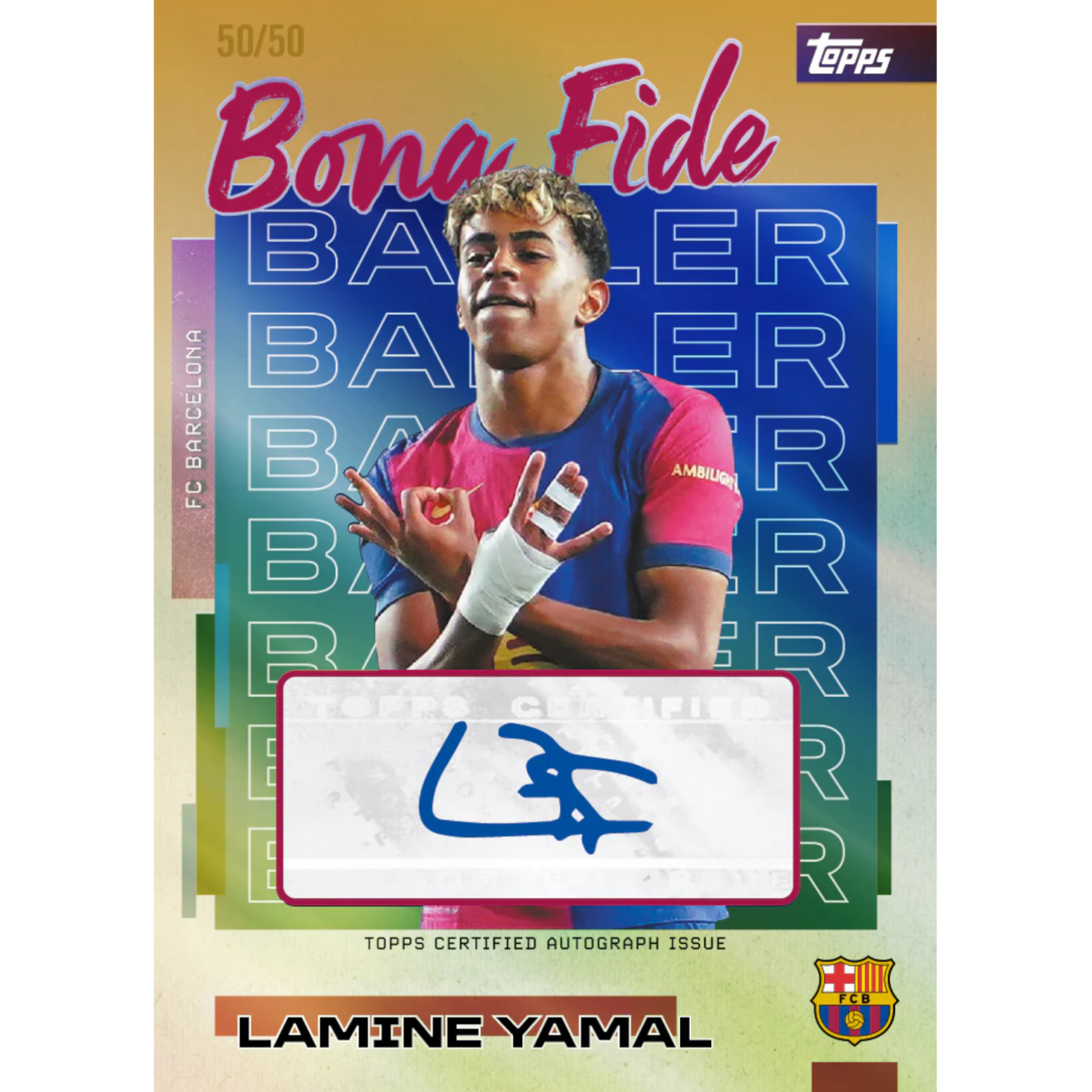 TOPPS FC BARCELONA TEAM SET 2025/26