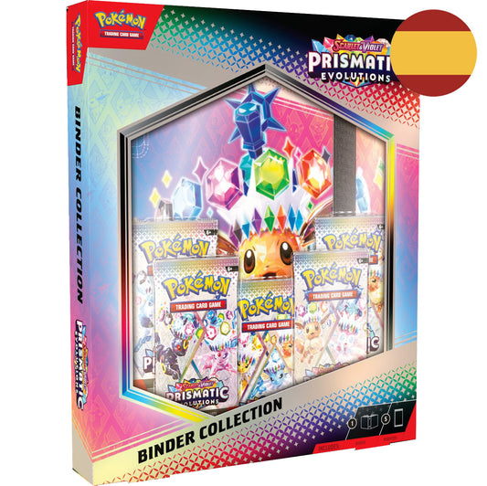 POKEMON TCG BINDER COLLECTION EVOLUCIONES PRISMÁTICAS SV8.5 (ESPAÑOL)