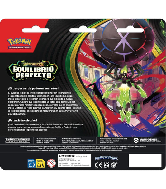 CAJA POKEMON BLISTER 3 SOBRES EQUILIBRIO PERFECTO (ESPAÑOL)