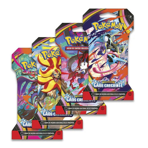 BLISTER SOBRE POKEMON CAOS CRECIENTE (ESPAÑOL)
