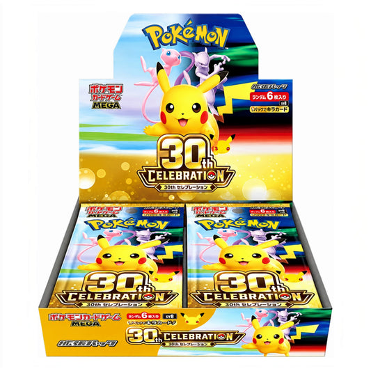 CAJA POKEMON 30TH CELEBRATION M6A (JAPONÉS)