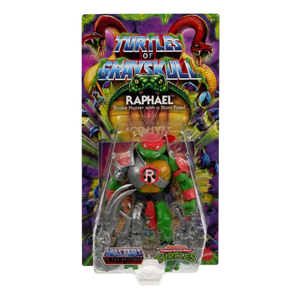 FIGURA RAPHAEL TURTLES OF GRAYSKULL MASTERS OF THE UNIVERSE ORIGINS WAVE 5