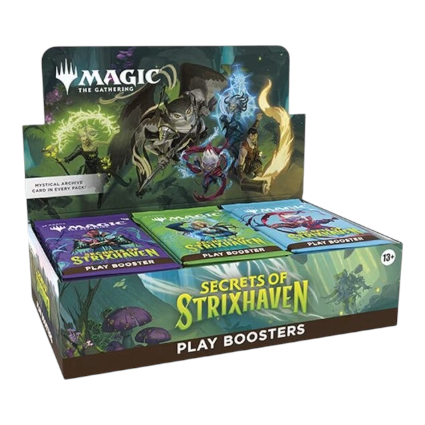 CAJA PLAY BOOSTERS SECRETS OF STRIXHAVEN MAGIC THE GATHERING (INGLES)