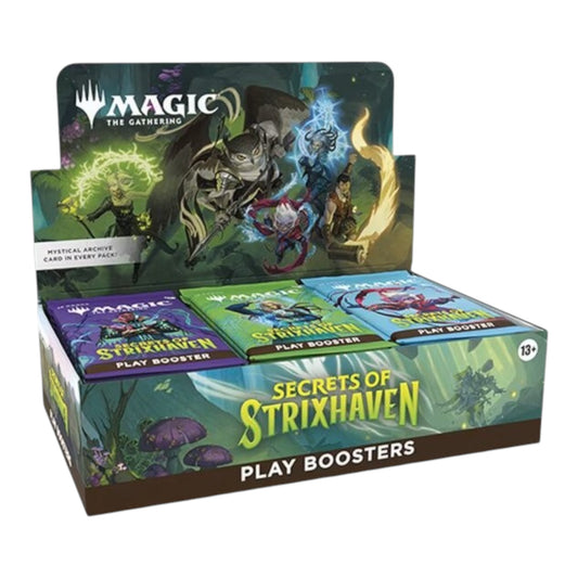 CAJA PLAY BOOSTERS SECRETS OF STRIXHAVEN MAGIC THE GATHERING (INGLES)