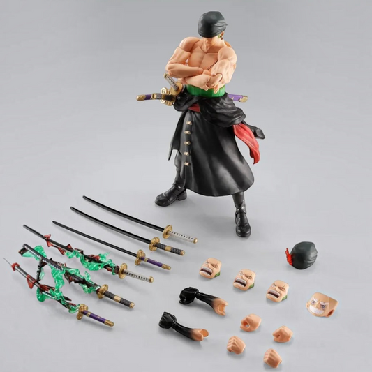 FIGURA RORONOA ZORO THE KING OF HELL S.H. FIGUARTS - BANDAI TAMASHII NATIONS
