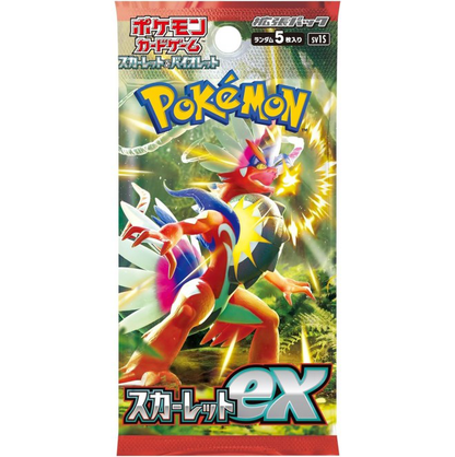 CAJA POKEMON SV1S SCARLET EX - COREANO