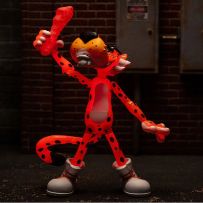 JADA 5" CHESTER CHEETAH CHEETOS CRUNCHY FLAMIN' HOT GLOW IN THE DARK - ACTION FIGURE