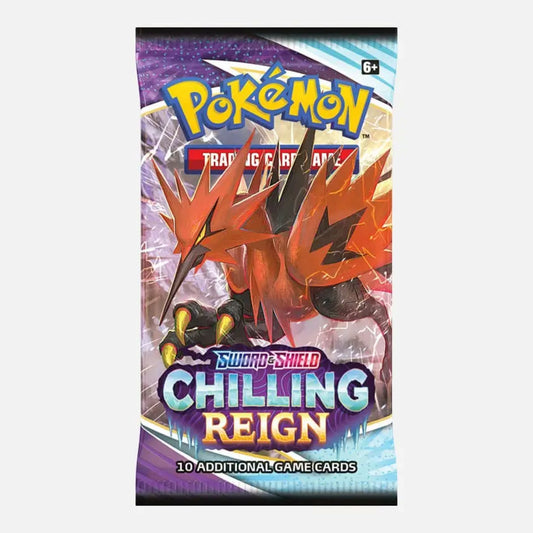 BOOSTER POKEMON CHILLING REIGN - SOBRE INGLÉS