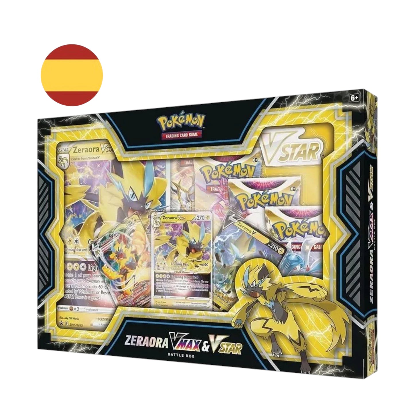 POKEMON CAJA ZERARORA V MAX Y V ASTRO (ESPAÑOL)