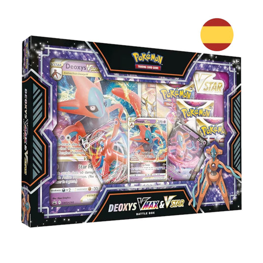 POKEMON CAJA DEOXYS V MAX Y V ASTRO (ESPAÑOL)