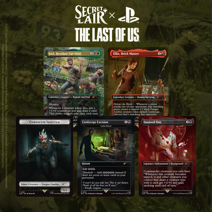 SECRET LAIR X THE LAST OF US PART 1 MAGIC THE GATHERING (INGLÉS)