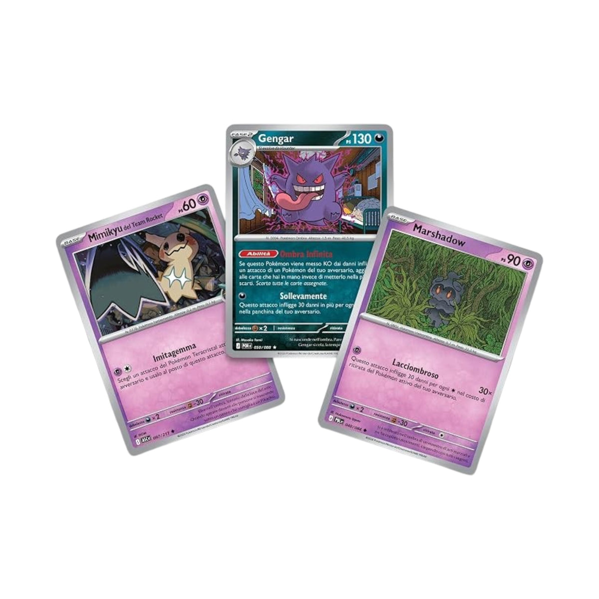 BLISTER 2 SOBRES ENHANCED - GENGAR, MARSHADOW Y MIMIKYU (ESPAÑOL)