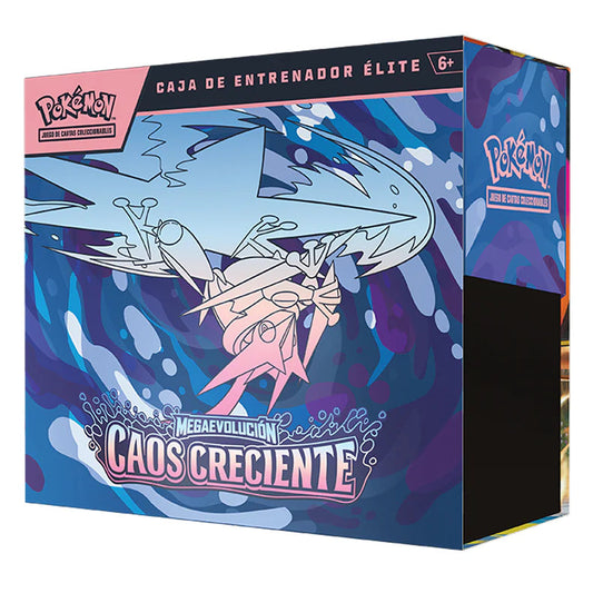 ETB POKEMON CAOS CRECIENTE ELITE TRAINER BOX (ESPAÑOL)