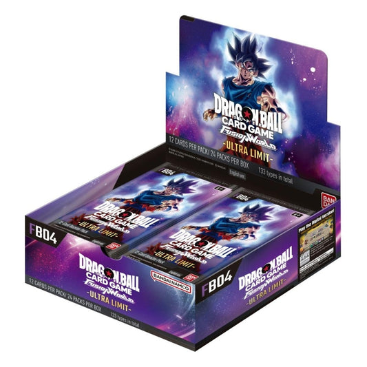 DRAGON BALL TCG BOX FB04 ULTRA LIMIT CAJA 24 SOBRES (INGLÉS)